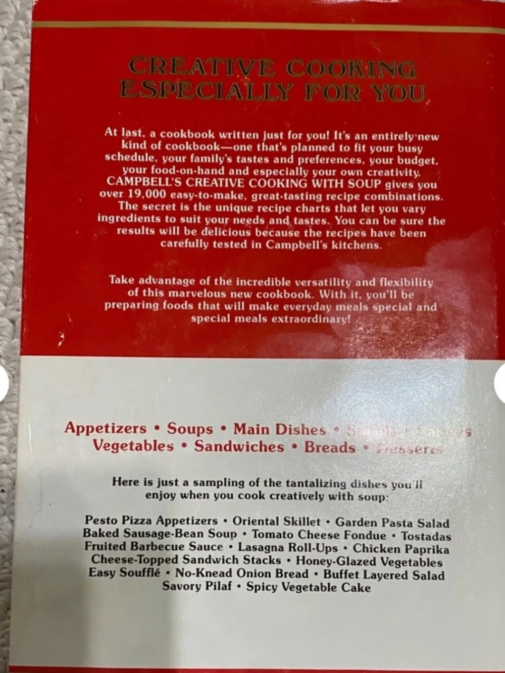 N/A last cookbook